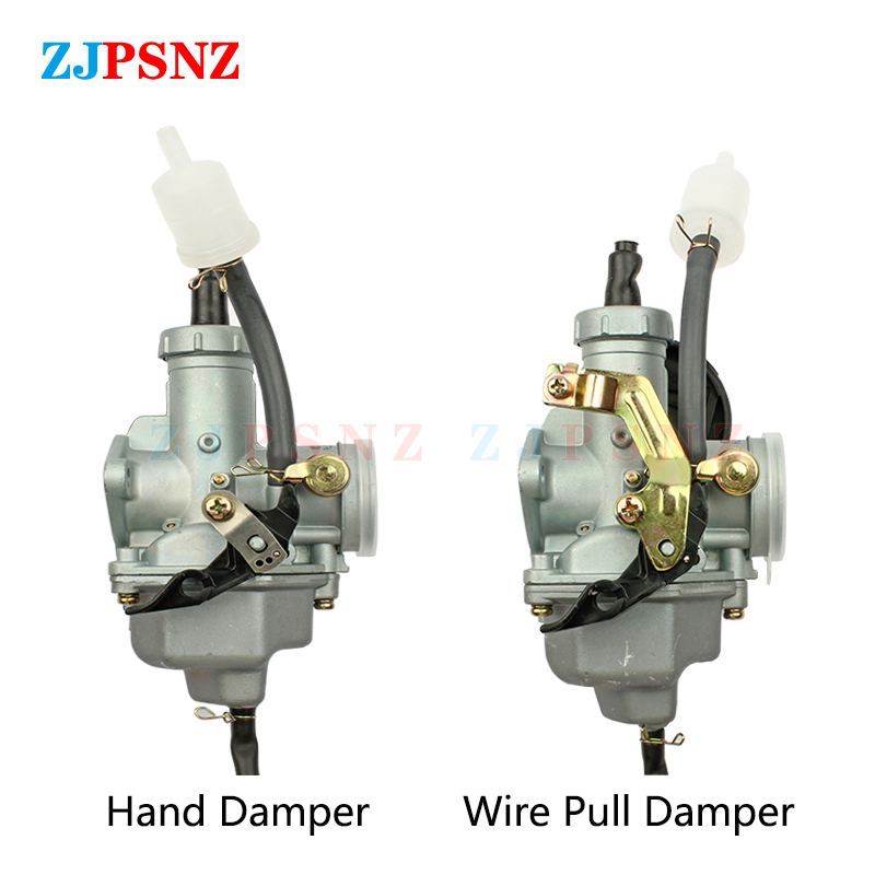 Motorcycle Carburetor PZ26 PZ27 PZ30 Hand Cable Chock Carb For CG 125cc 150cc 175cc 200cc 250cc Dirt Bike ATV Quad Go Kart
