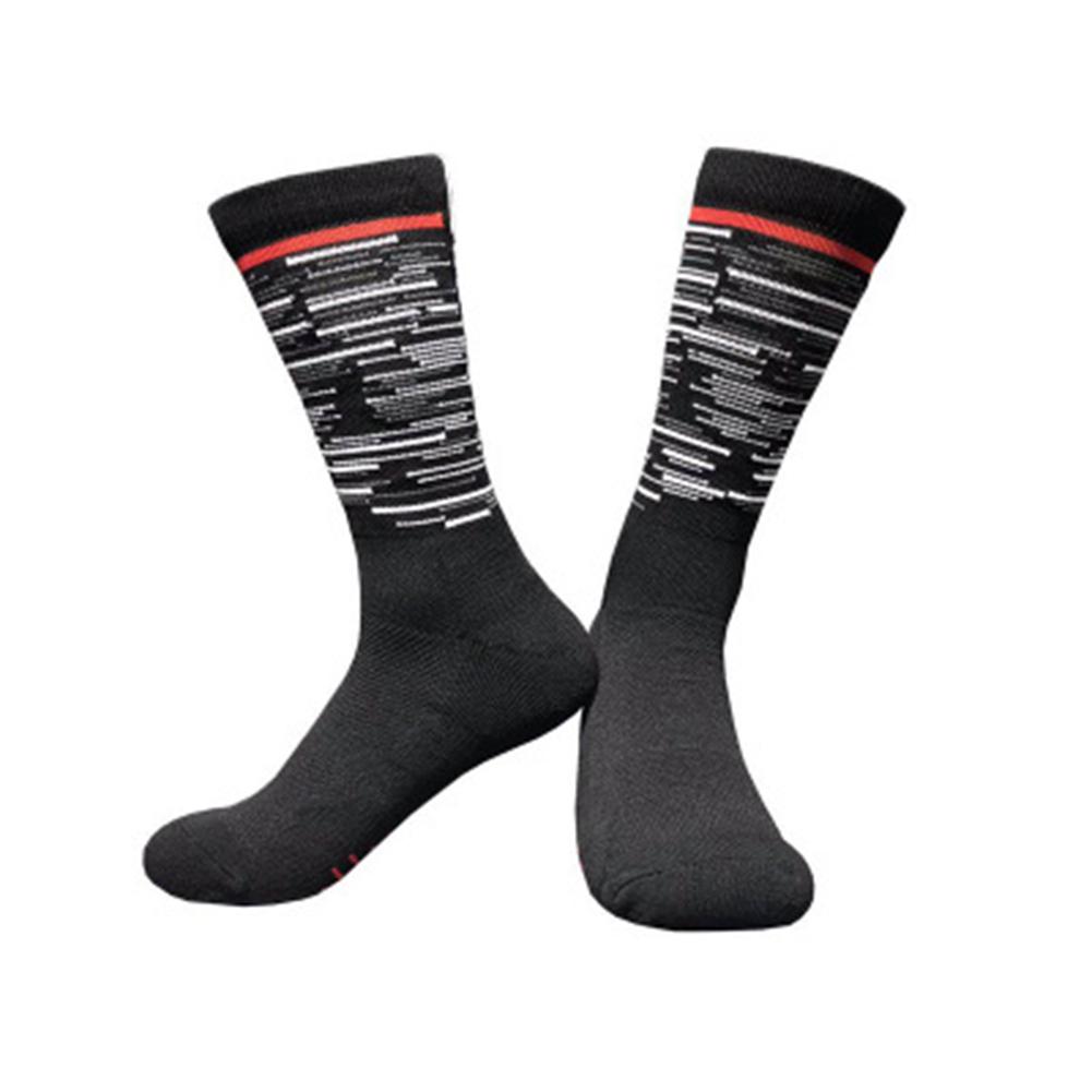 1 Pair of Outdoor Sports Socks Running Training Basketball Socks Ergonomic Polyester Fiber Soft Socks for Men over