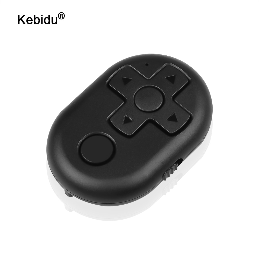 Kebidu Ontspanknop Bluetooth Afstandsbediening Voor Selfie Accessoire Camera Controller Voor Iphone Ios Android Telefoon