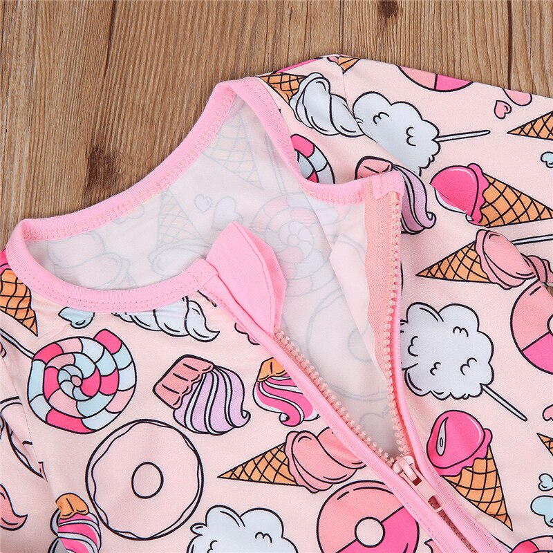 Roupas para bebê recém-nascido de 0 a 6m, menino, menina, manga longa, outono, inverno, macacão infantil, estampa de cabeça, roupa de dormir