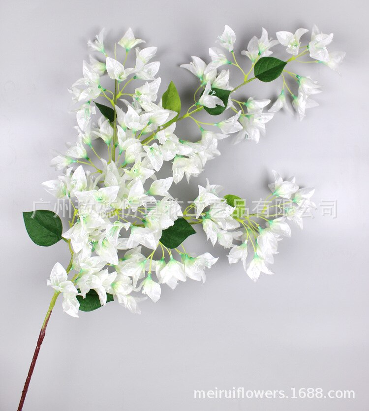 High Branch Model Bougainvillea Wedding Arch Decoration Model Bougainvillea Decoration Flower Hotel Floor Decoration Flower: White