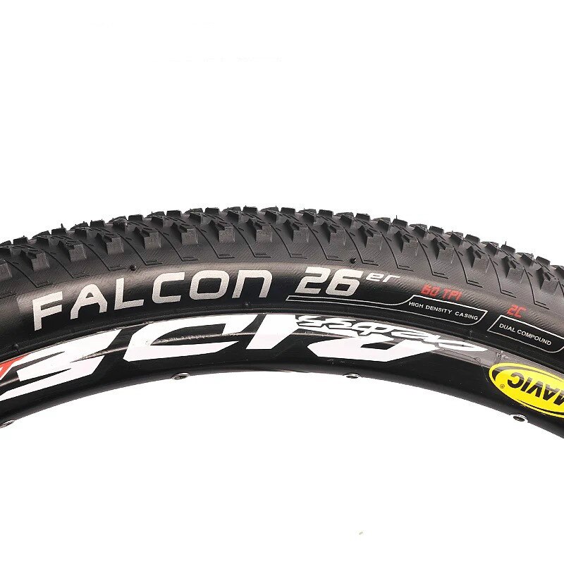 MTB Bicycle Tire Tyre Mountain Bike of 26/27.5/29 Inch 1.95 Folding Tire Puncture Layer Outer Tire Bike Tire No Tubeless Tire