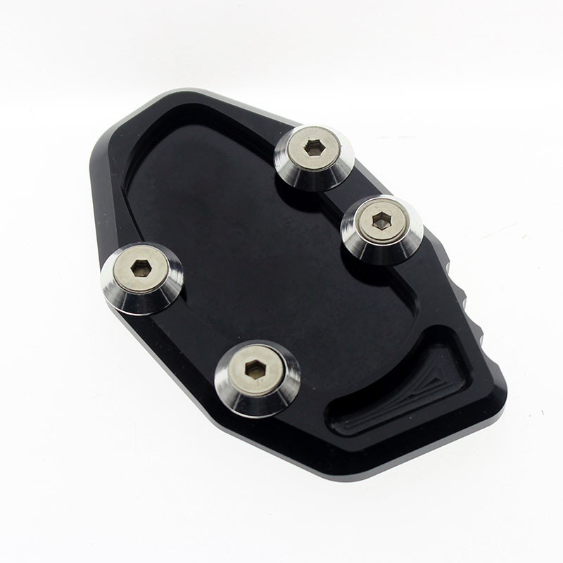 For YAMAHA YZF R25 R3 MT25 MT03 MT-03 Motorcycle Foot Kickstand Side Stand Extension Pad Plate Enlarger Cover