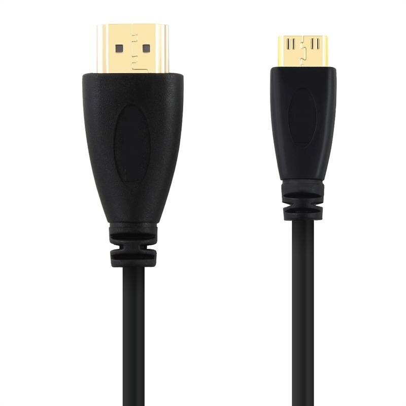 1FT 0.3m 0.5m 1m 1.5m 2m 3m 5m 1.4v/2.0v MINI HDMI TO HDMI Cable Lead C to A Gold plated 3D HDTV