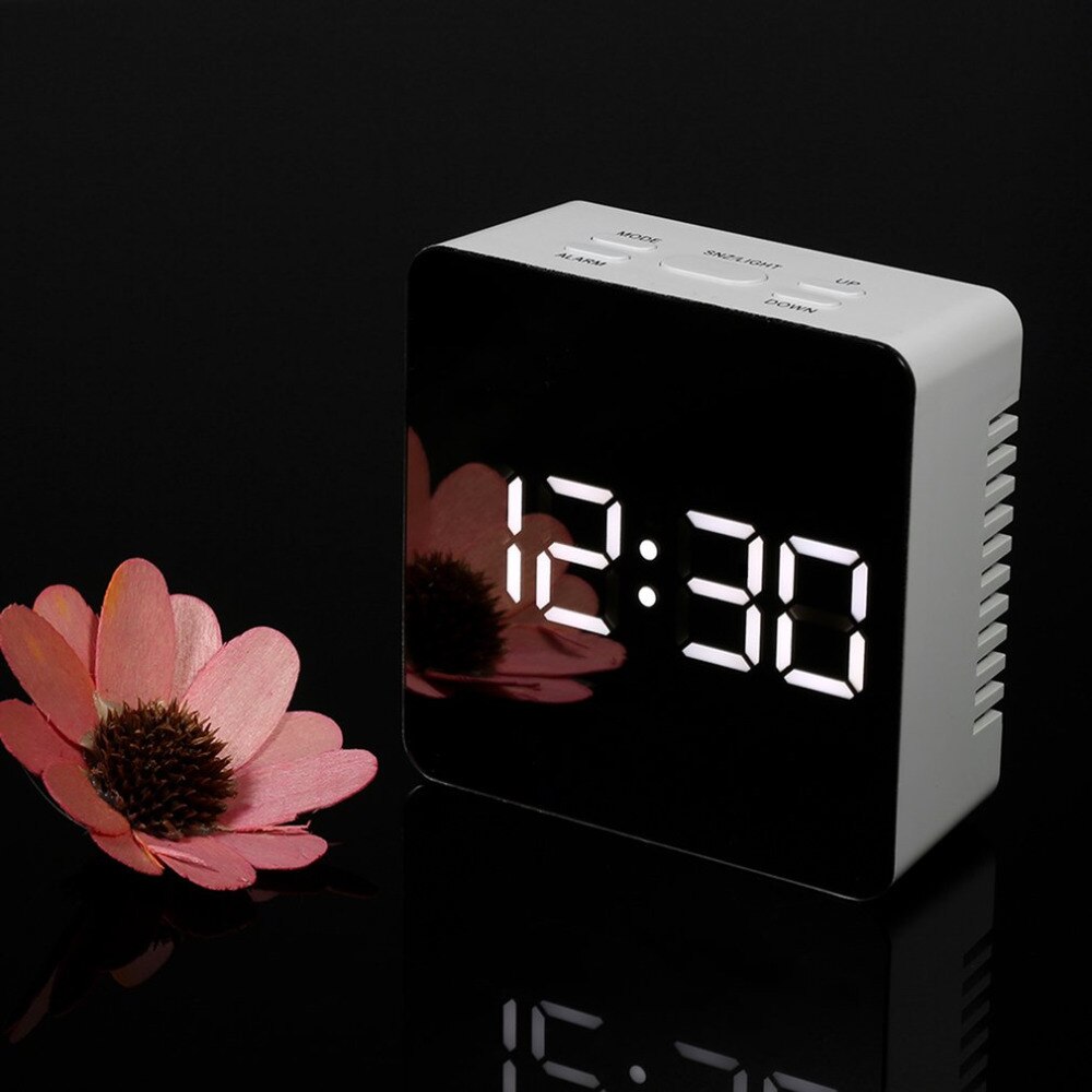 Multifunctional Digital LED Alarm Clock digital clock desk table office outdoor alarm islamic prayer bathroom temperature 24