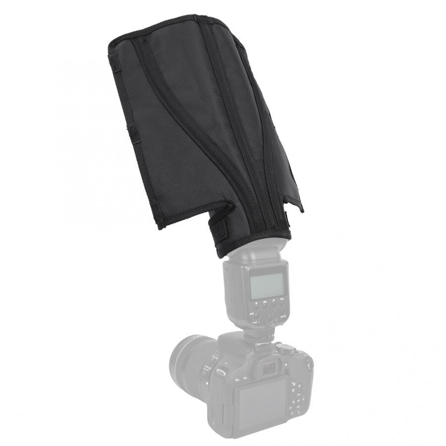 Universele opvouwbare flitsreflector flitssoftbox diffuser speedlite fotografie reflector voor camera's diffusor flitser