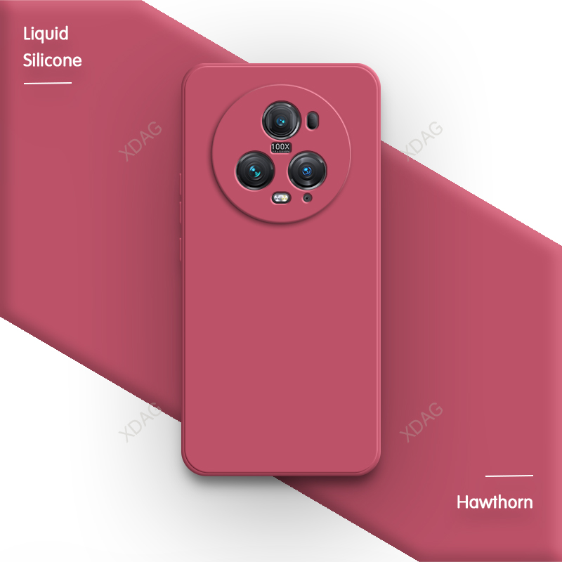 Basis origineel hoesje voor huawei honor magic 5 magic 5 pro lite 5 pro 5 lite 5g lensbescherming schokbestendige zachte vloeibare siliconen cover: Neopreen / Ivoor