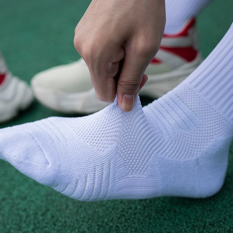 Chaussettes de basket-ball tendance, chaussettes à Tube central confortables et portables, chaussettes de sport à fond de serviette épaisse