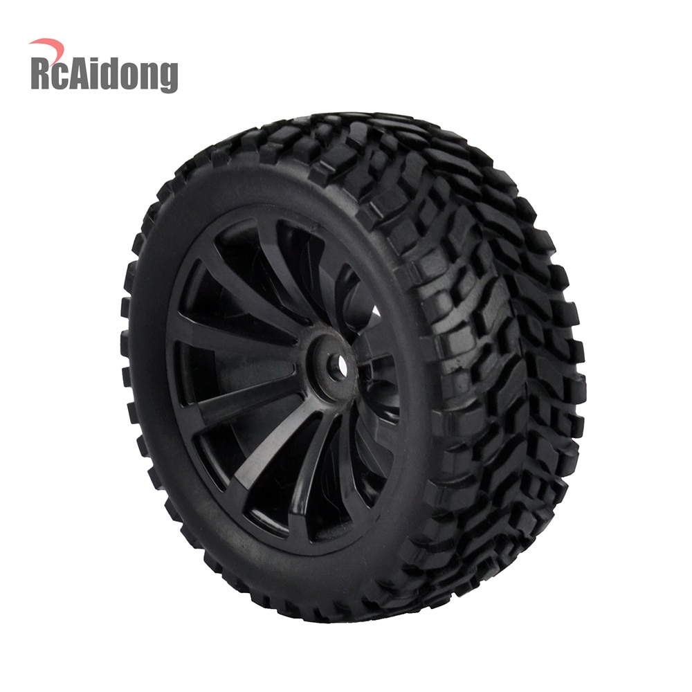 4PCS RC Car Tires - Rubber Off-road Wheels for Traxxas Tamiya HSP HPI Kyosho RC On Road Cars