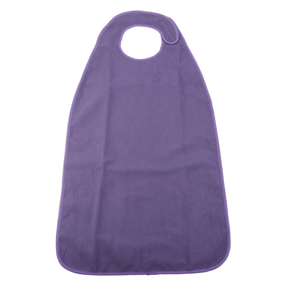 Washable Mealtime Protector Elderly People Meal Bibs Clothing Protector Waterproof Convenient Adult Bib for Adult Old People: Burgundy