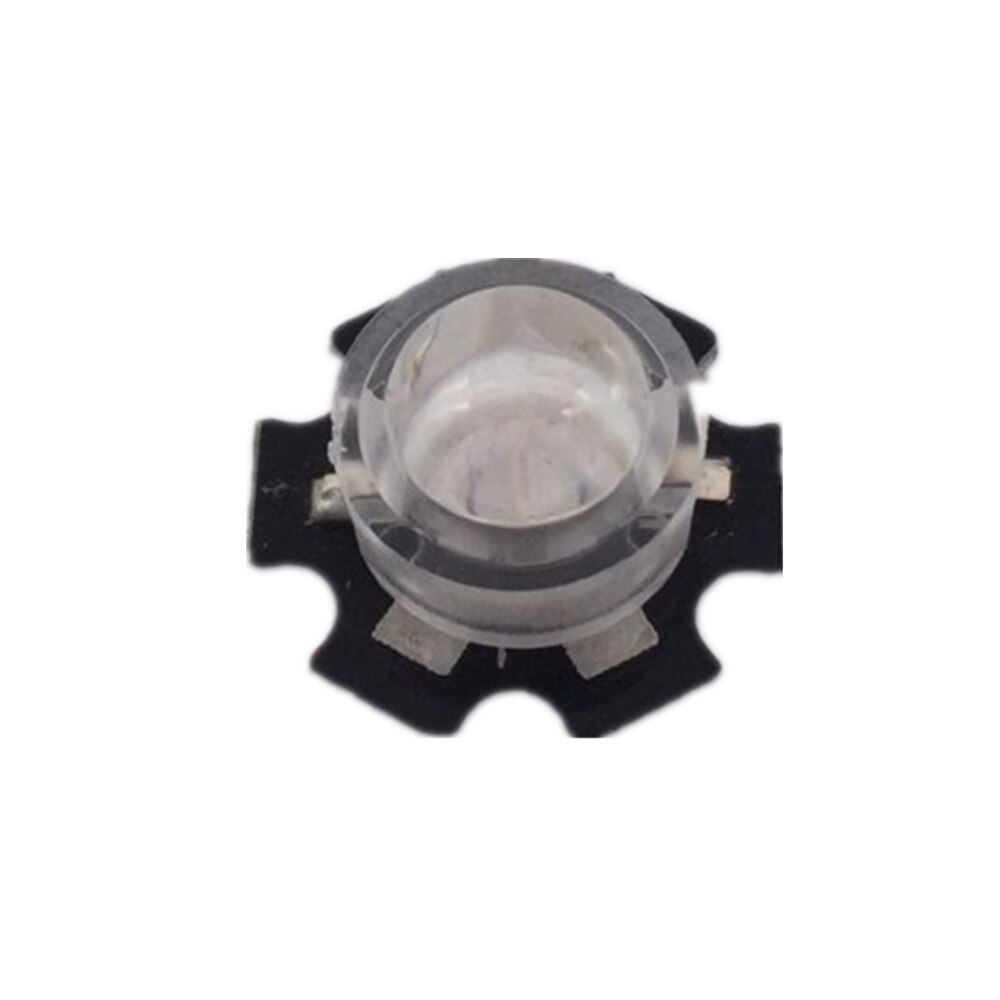 30 stks/partij 13mm LED mini Lens 45 60 90 100 Graden Hoeft niet Houder 1 W 3 W synthetische IR LED Power lenzen Reflector Collimator