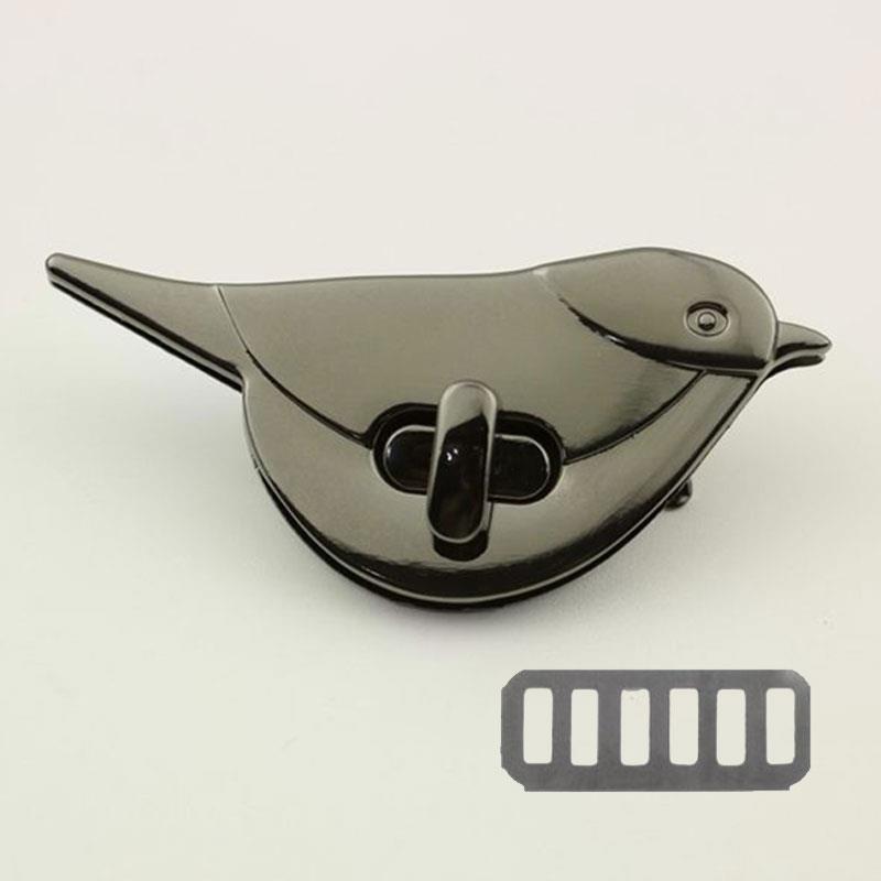 1 st Metalen Vierkante Kleine Tas Turn Lock Twist Lock Sluiting Leer Craft Vrouwen Tas Handtas Schoudertas Portemonnee DIY Tas Hardware