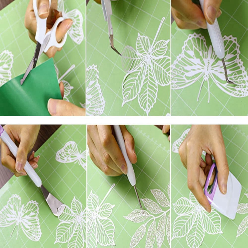 7 Accessories Silhouette Cameo Vinyl Weeding Tools Kit Cameo Letters DIY Craft Cricut Machine Accessories