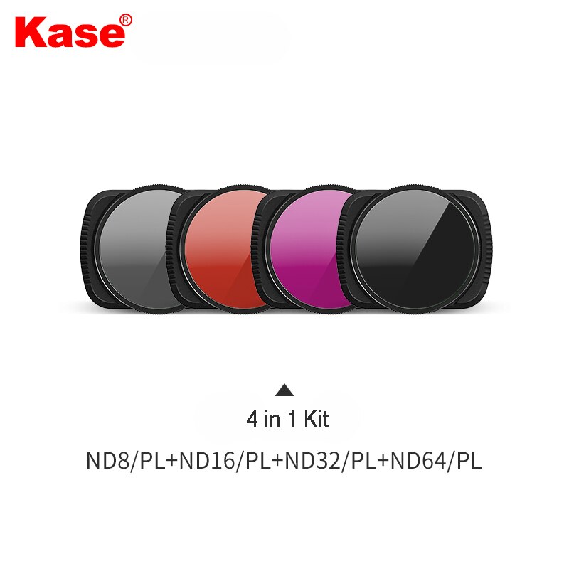 Kase magnético ajustable ND2-400 / ND + PL / CPL / Neutral filtro nocturno para Osmo Pocket 2 cámara de mano