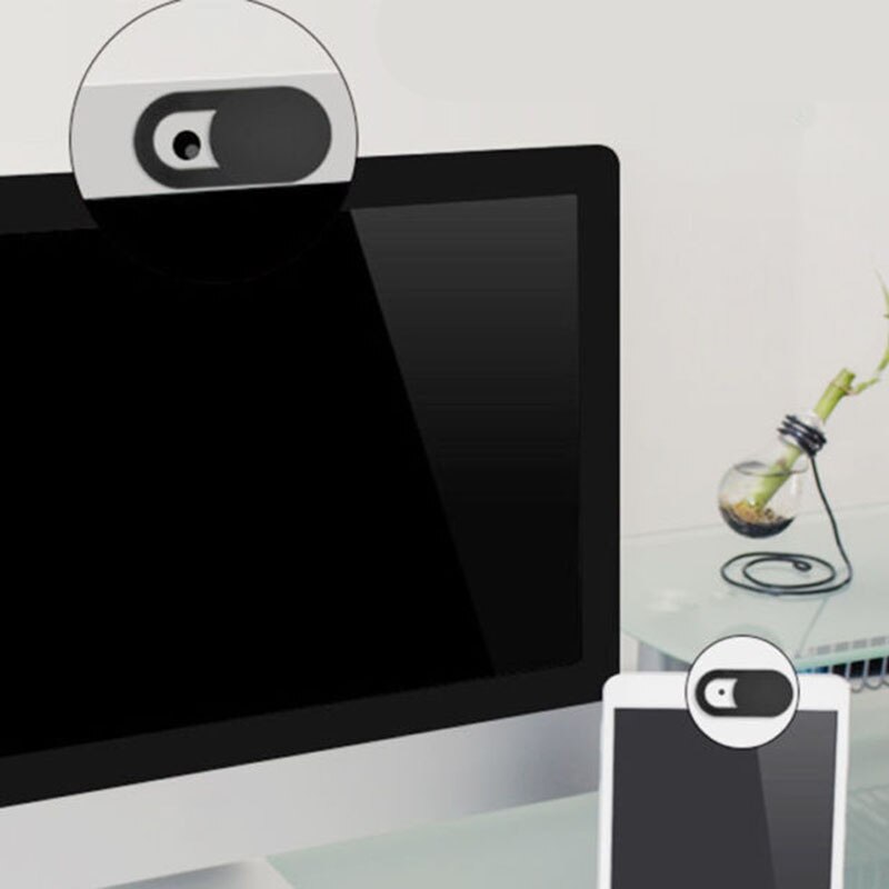 Nyttig sikkerhed privatliv glidende webcam cover blocker til bærbar ipad pc macbook tablet mobiltelefon
