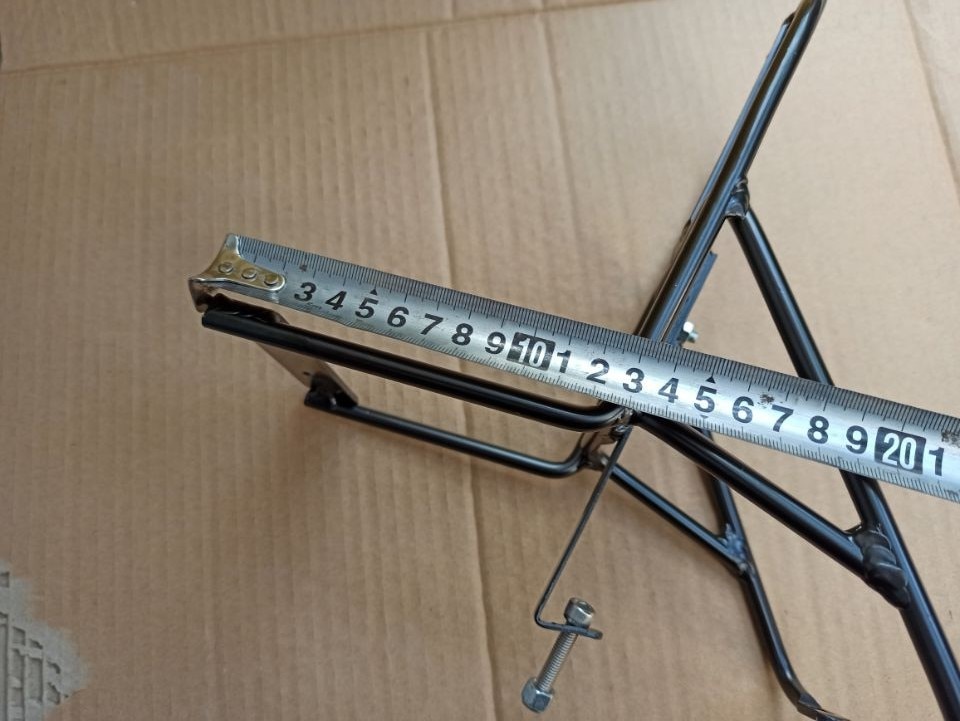 Last Limited Stock Aluminum Bike Front Cargo Carrier Super Weight Bearing Rack for Bicycle Bags Panniers