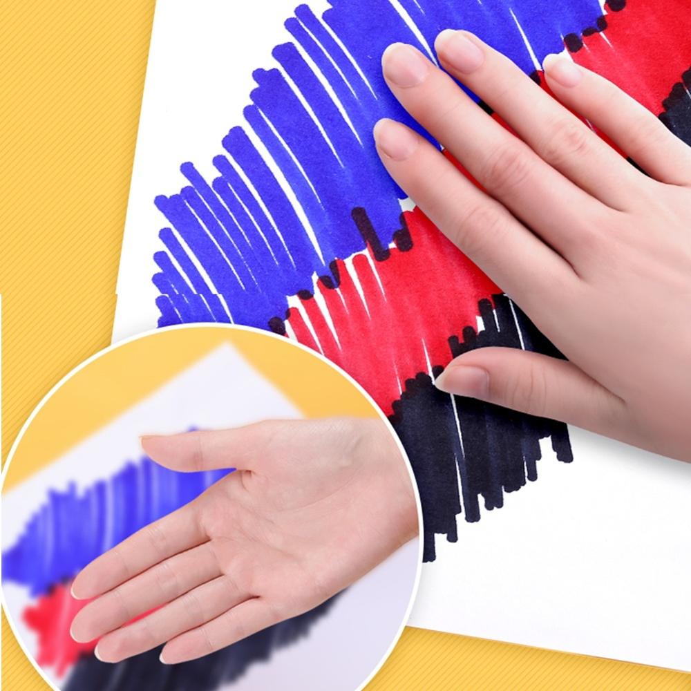 12 pcs Permanent Markers, Fine Point, Black/Red