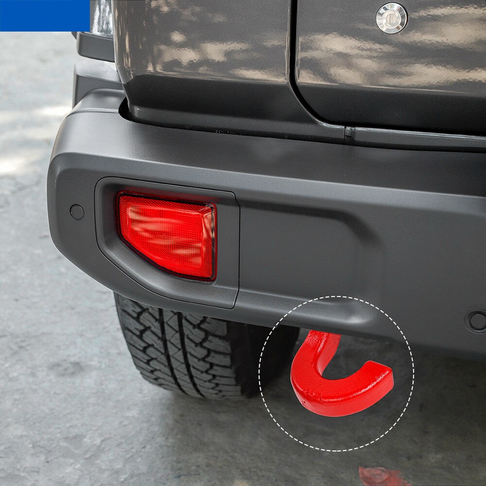 Sansour Towing Bars for Jeep Wrangler JK JL + Car Rear Bumper Tow Trailer Hook Accessories for Jeep Wrangler 2007