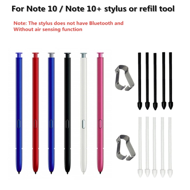 Refill Vervanging Voor Samsung-Galaxy Note 10 N970 /Note 10 Plus N975 Removal Pincet Tool Touch Stylus S pen Accessoires 1 Set