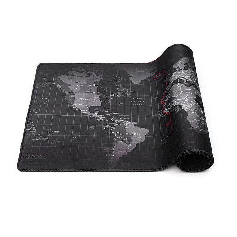 Extra Large Mouse Pad Old World Map Gaming Mousepad Anti-slip Natural Rubber with Locking Edge Gaming Mouse Mat