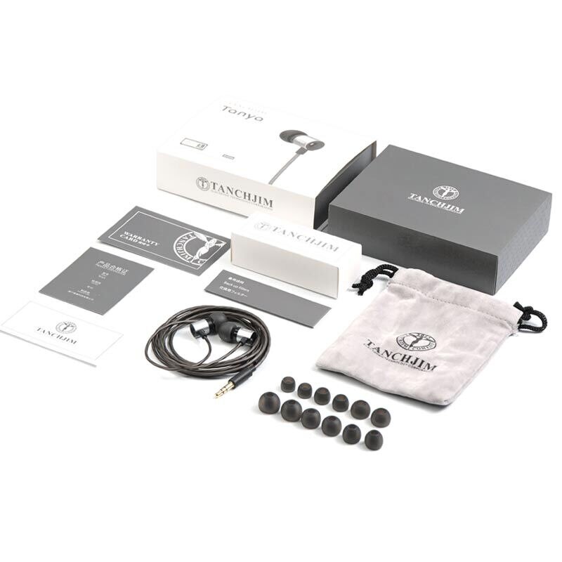 Tanchjim tanya 7mm dynamischer ohrhörer mit 3.5mm- poligem stecker, hifi-ohrhörer mit mikrofon