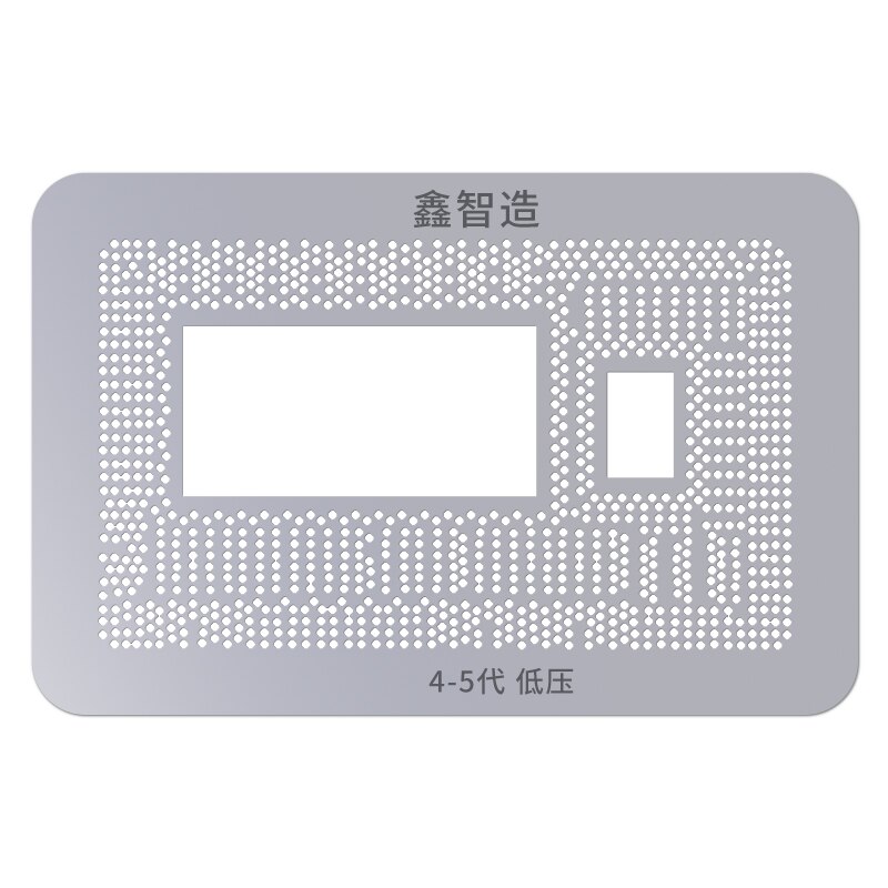 10in1 kit MasterXu XZZ Mac CPU BGA Reballing stampino piattaforma per Macbook SR40B SR2EN SR23G SSR2C4 2018 aria pro strumento di saldatura: 4-5
