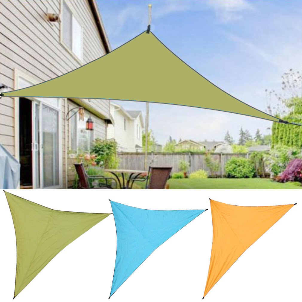 Cieniowanie na zewnątrz trójkąt baldachim ciężki żagiel przeciwsłoneczny osłona zadaszenia przeciwsłonecznego wodoodporna osłona przeciwsłoneczna robić samochodu letnie ubranie