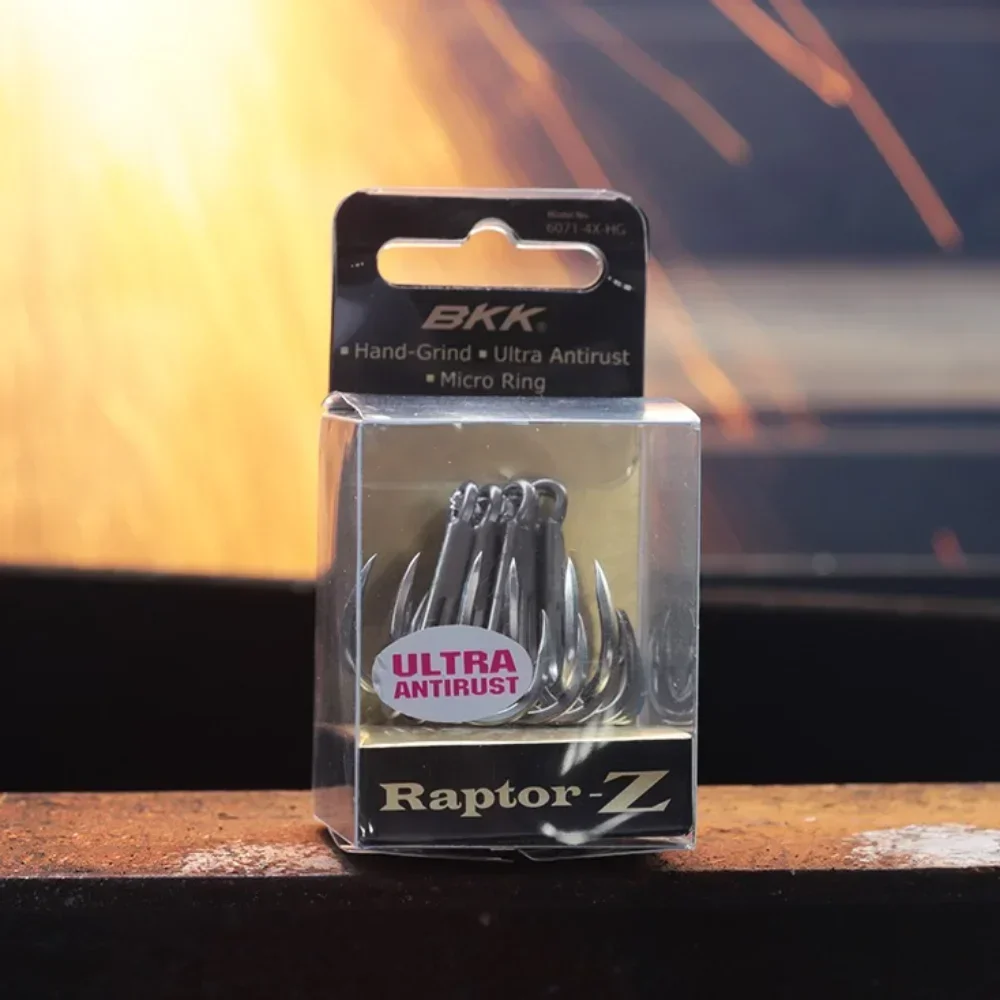 Hameçons de pêche triples BKK Raptor Z 6071-4X-HG