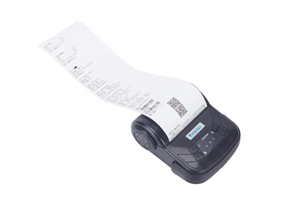 80mm Phone Printer for Phone Thermal Receipt Printer Bluetooth: US Plug