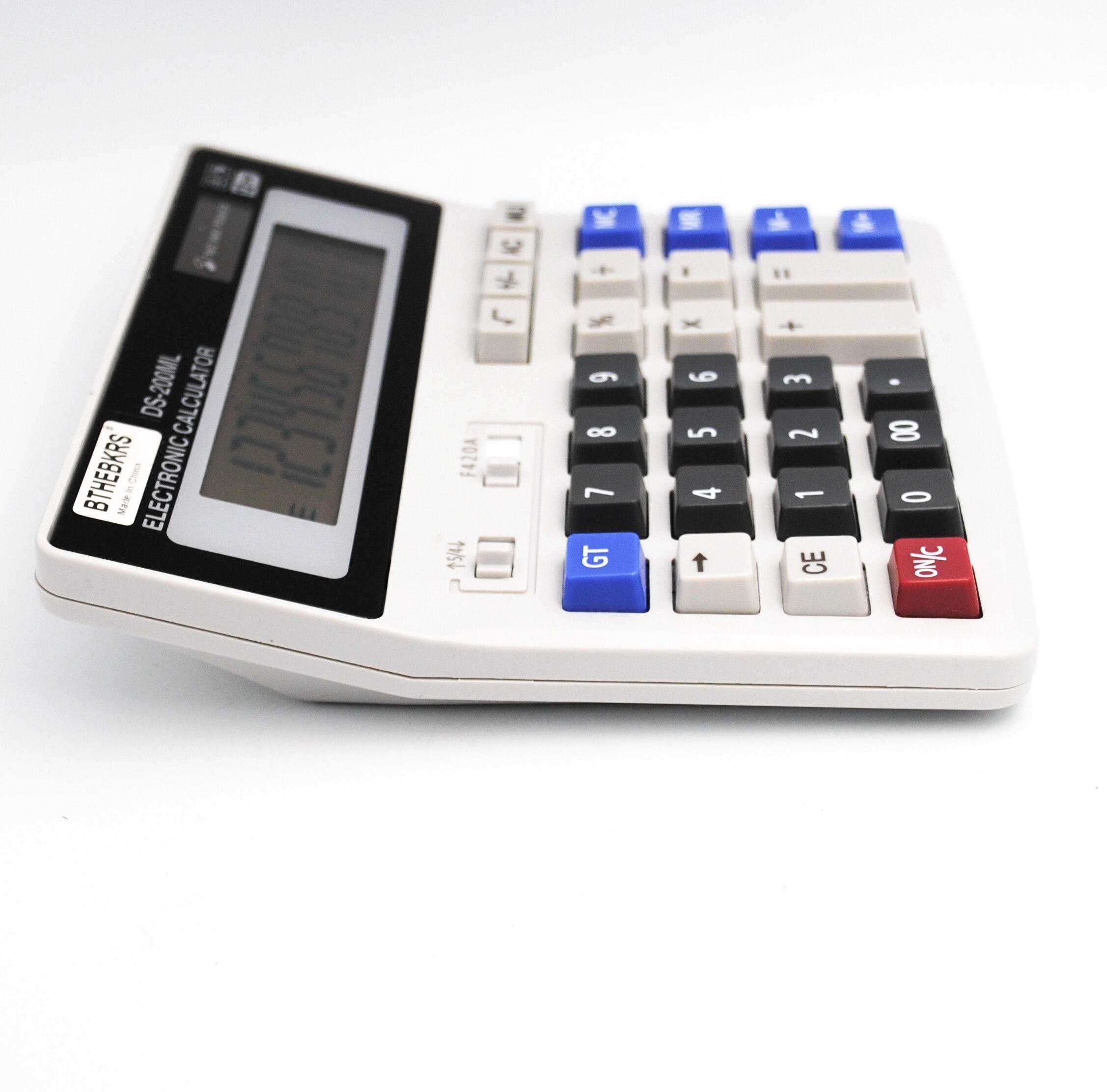 12 Digit Desk Calculator Large Buttons Financial Business Accounting Tool real big buttons for office school