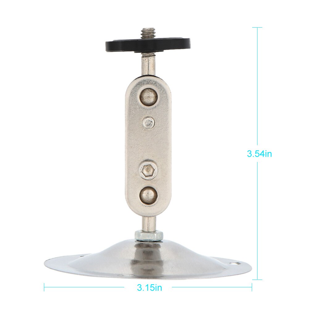 Roterande metall väggfäste takstativ för cctv säkerhet ip kamera cctv fäste