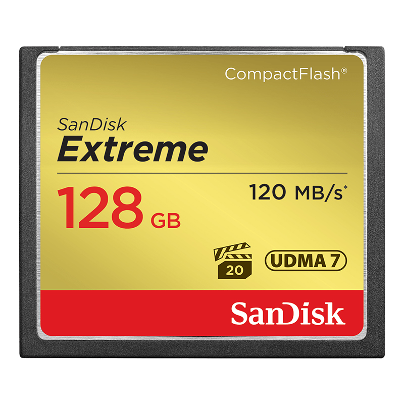 SanDisk Extreme CompactFlash Memory Card vpg 20 CF Card 32GB 64GB 128GB UDMA7 Original Flash Card for Camera