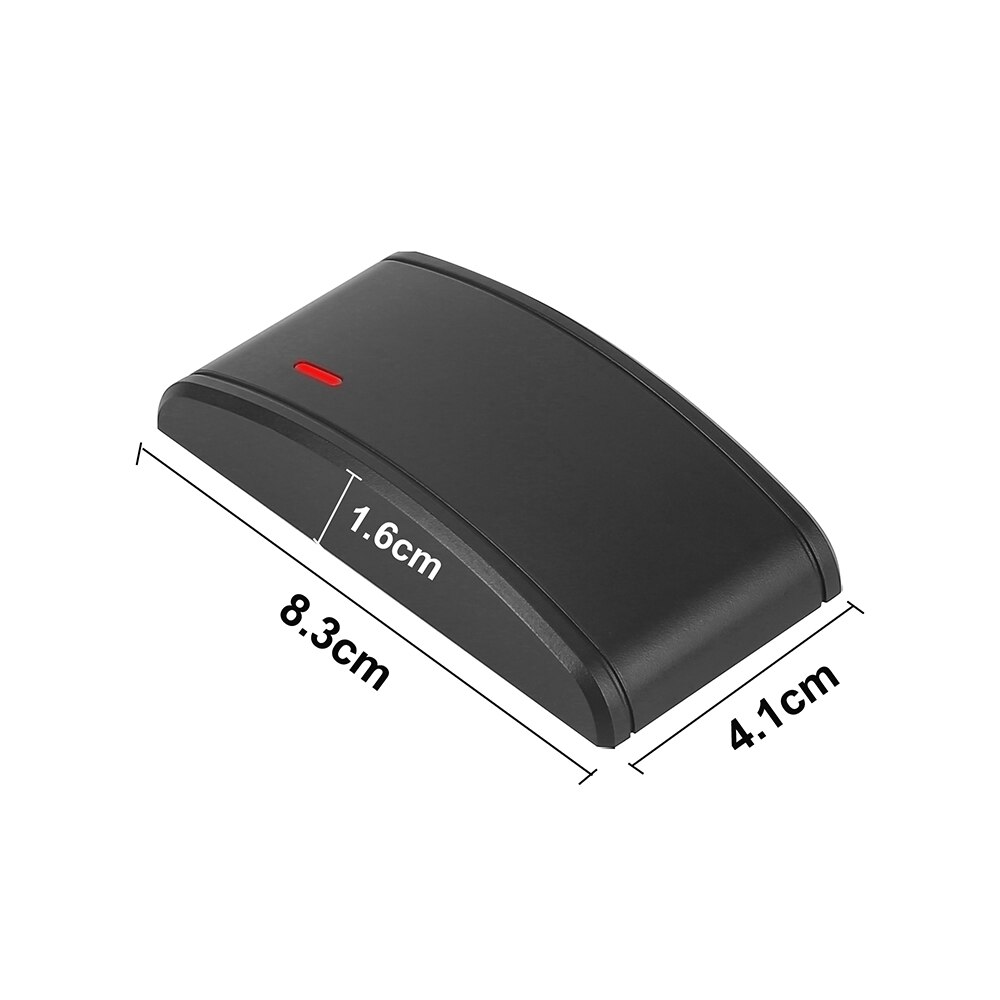 Lector de Control de acceso RFID resistente al agua IP68 125 KHz/13,56 MHz Weigand 26/34 lector de tarjeta inteligente de proximidad para sistema de control de acceso