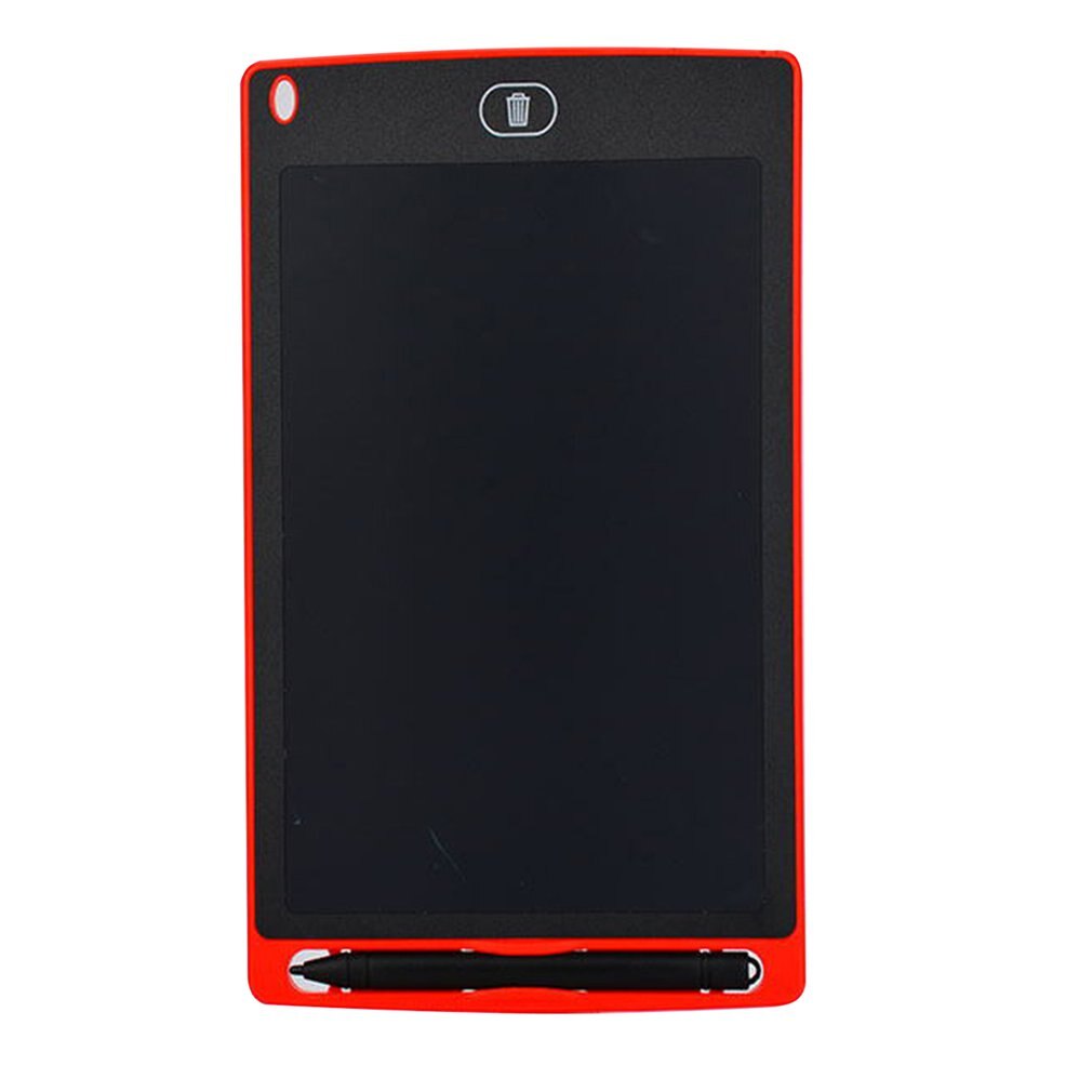 8.5 inch Writing Drawing Tablet For Kids Electronic Graphics Tablet/Pad/Board LCD Writing Tablet Digital Erasable Drawing Tablet: Red