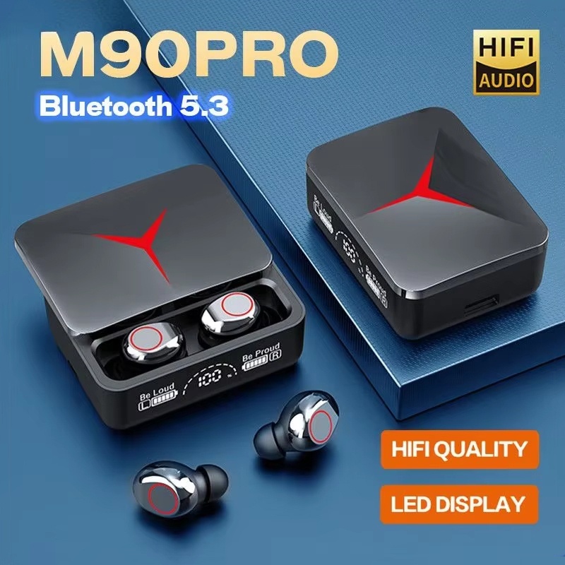 Drahtlose Kopfhörer TWS Bluetooth 5,3 Kopfhörer berühren Kontrolle Sport Ohrhörer HiFi Stereo Spielen Headset Mit Mikrofon Für Smartphone