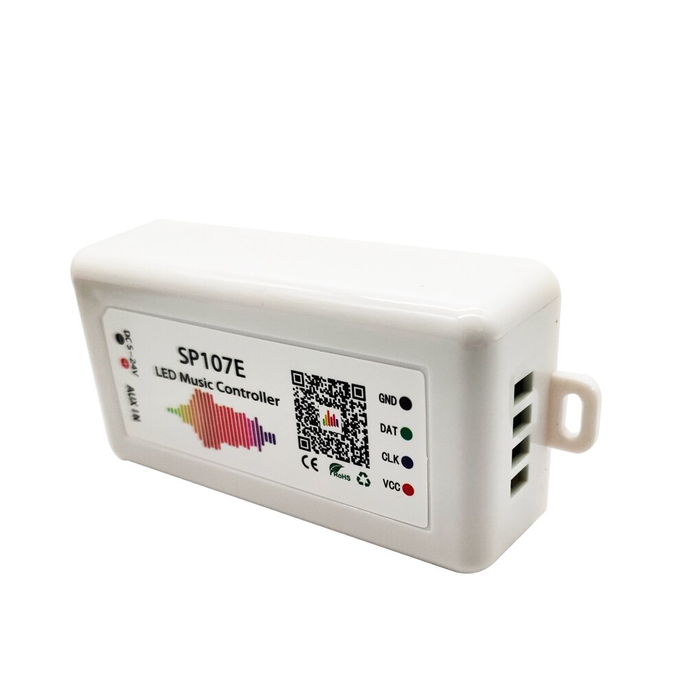 Smart Wifi Muziek Bluetooth Controller SP105E/SP106E/SP107E/SP108E/SP110E Voor WS2812 SK6812 WS2811 Adresseerbare Led rgb Tape Strip: SP107E