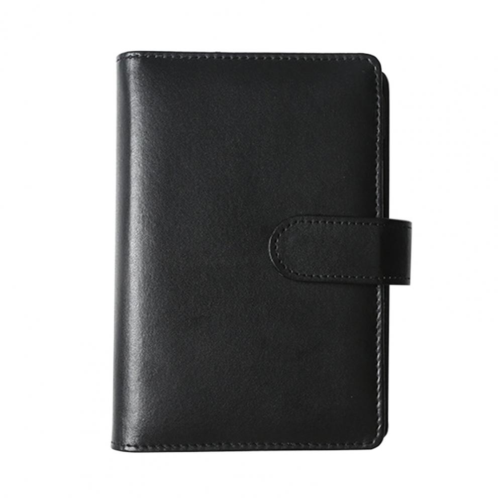 Smooth Writing Note Book Decorative Rectangular Hard to Fade Eye-catching Diary Notebook for Classroom : Black