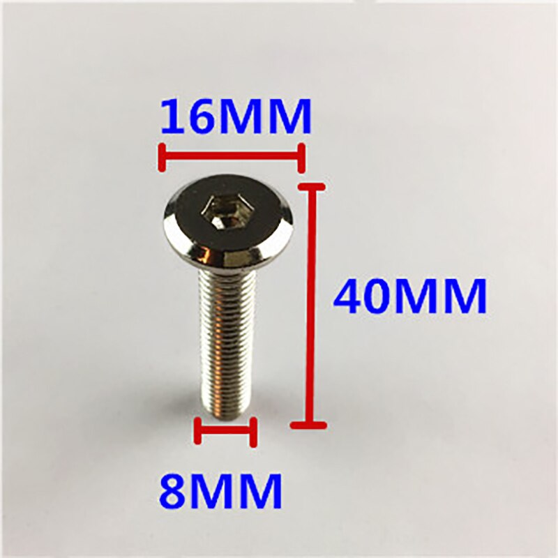 4 Pcs 304 Rvs Speaker Spikes Cd Versterker Draaitafel Pad Stand Voeten Luidspreker Box Spikes Cone Vloer Voet Nail: Screw F