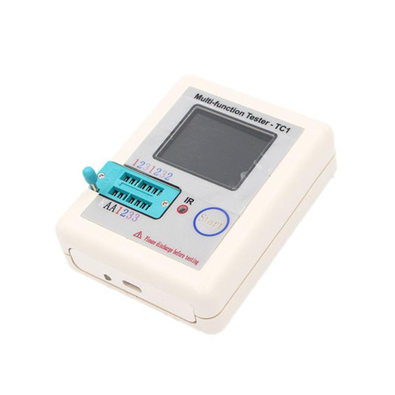 Lcr -tc1 transistor tester multimeter lcd kleurrijk display voor tft diode triode mos/pnp/npn condensator weerstand transistor