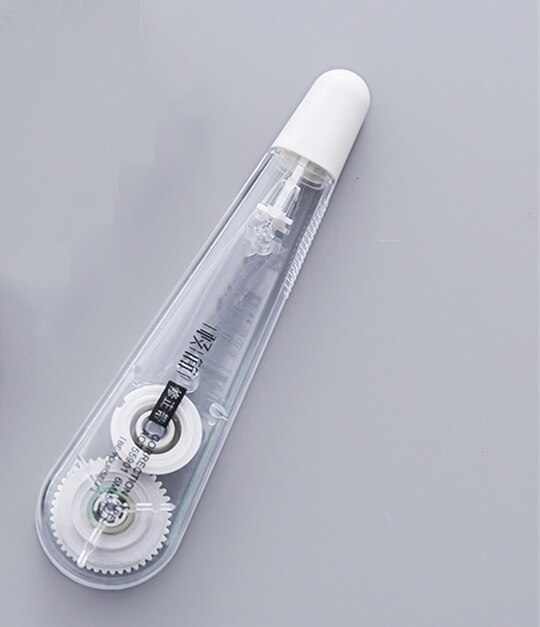 6M Long Portable Children Correction Tape, Simple Office Supplies Students Write Correcting Tape Stationery: white