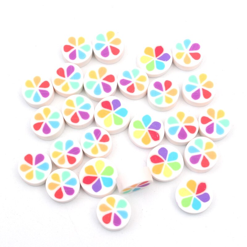 20 stks Kleurrijke Candy Resin Decoratie Ambachten Kawaii Bead Flatback Cabochon Plakboek DIY Accessoires Knoppen