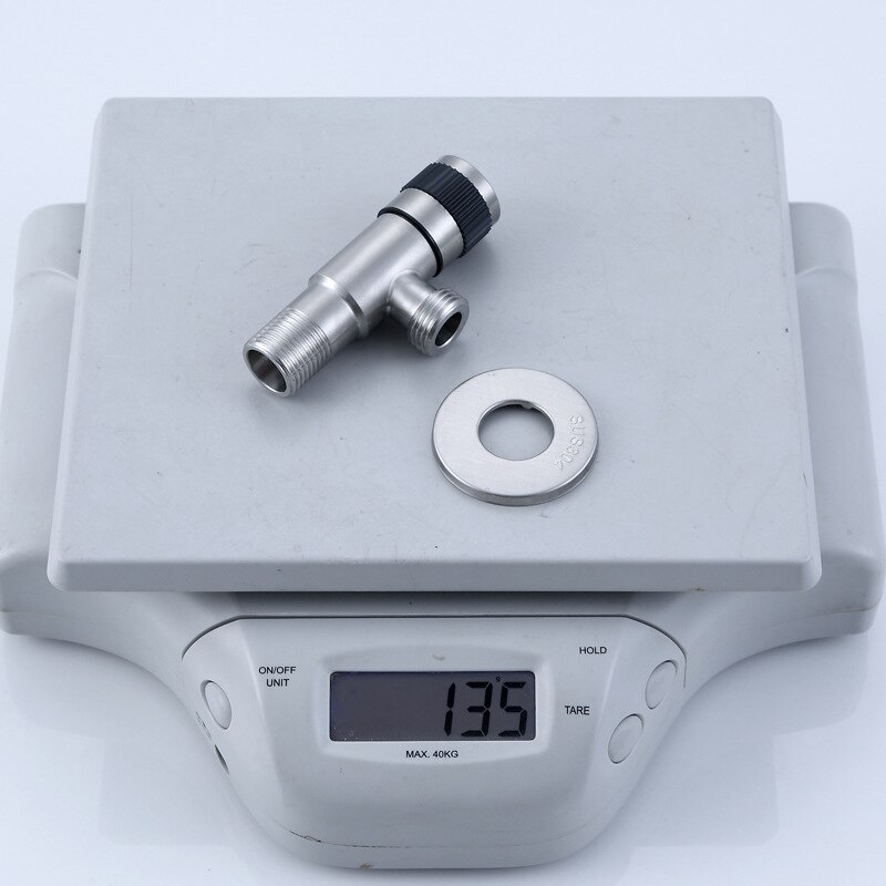 G1/2 Water Segregator Switch Valve Angle Filling Stops for Toilet extender Kitchen Bathroom Basin Faucet 304 Stainless Steel