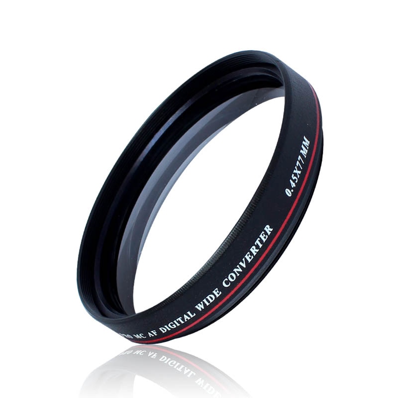 ZOMEI Ultra Slanke Dunne 67mm 0.45 x Groothoek Lens Filter Zonder Donkere Hoek Voor Canon 18-105mm 18-135mm Nikon 18-55mm DSLR Lens