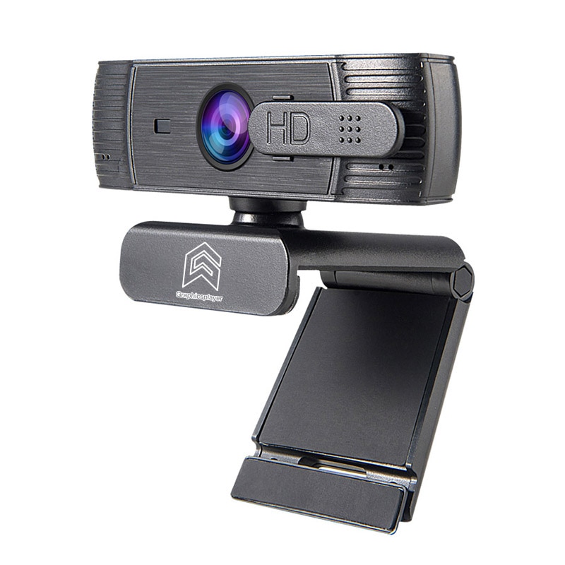 Auto focus Webcam 1080P, HDWeb Camera 1920 x 1080p with Built-in HD Microphone USB Plug