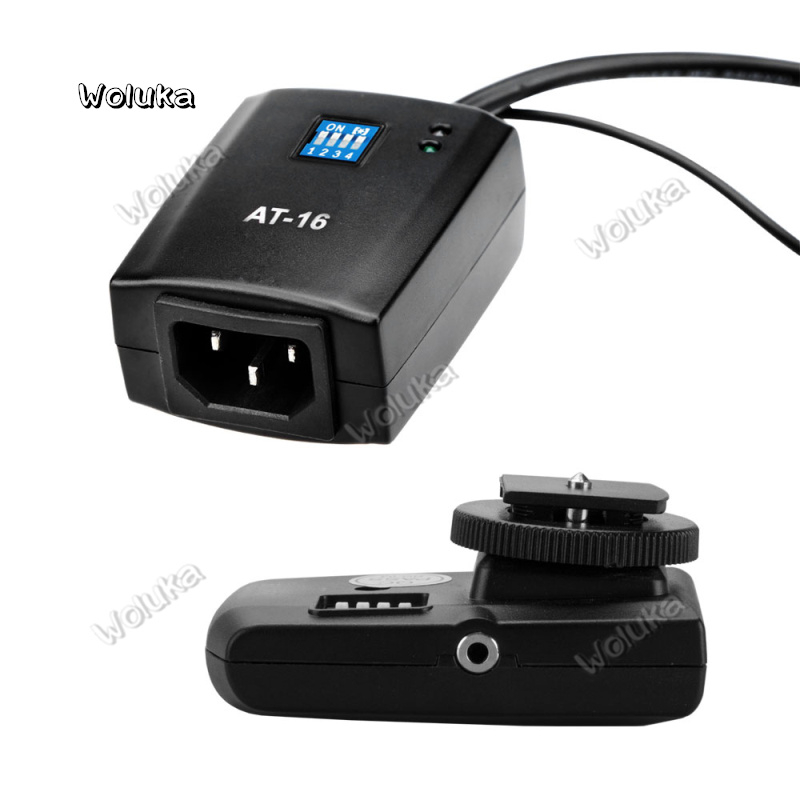 Godox AT-16 16 Channels Transmitter & Receiver Wireless Studio Flash Trigger for C/N/P/O camera CD50 T03