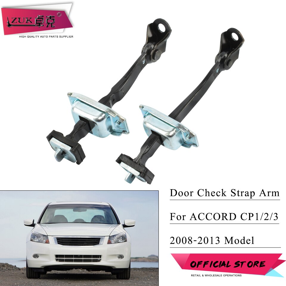 ZUK Car Door Stopper For HONDA ACCORD CP1 CP2 CP3 Limiting Check Strap Arm Checker Limiter 72380-TB0-H01 72880-TB0-H01