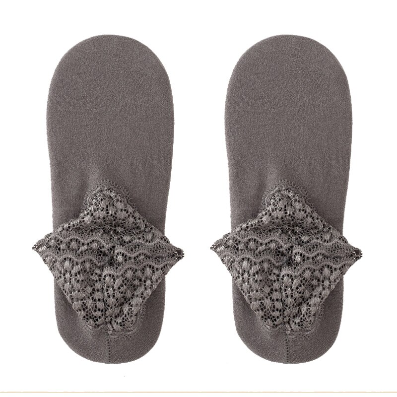 1 Pairs Thicken Winter Lace Women Socks Warm Thermal Soft Solid Color Socks Wool Cashmere Snow Velvet Socks Home Floor Socks