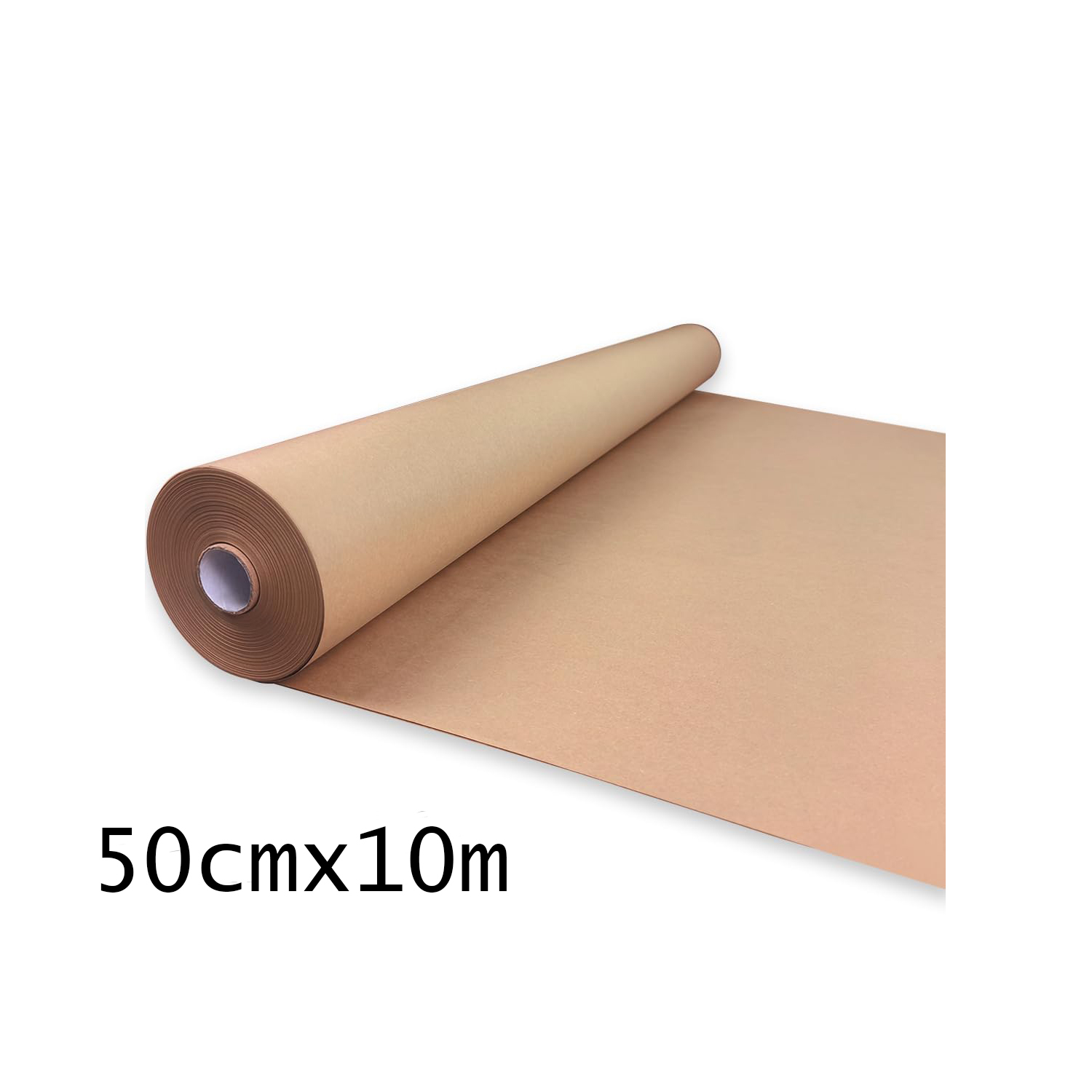 Brunt kraftpapir 50 cm x 3m/5m/10m/20m ideelt for innpakning, kunst, håndverk, post, emballasje, transport, gulvbeskyttelse,: Mørkeblå