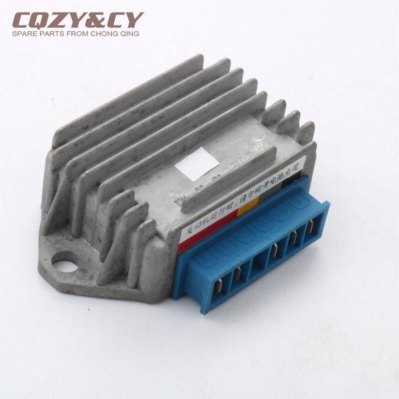Rectificador regulador de voltaje 5 pines 12V para Vespa Et2 FL2 Hp FL2 Pk Automatica 50cc 2940165 246030042