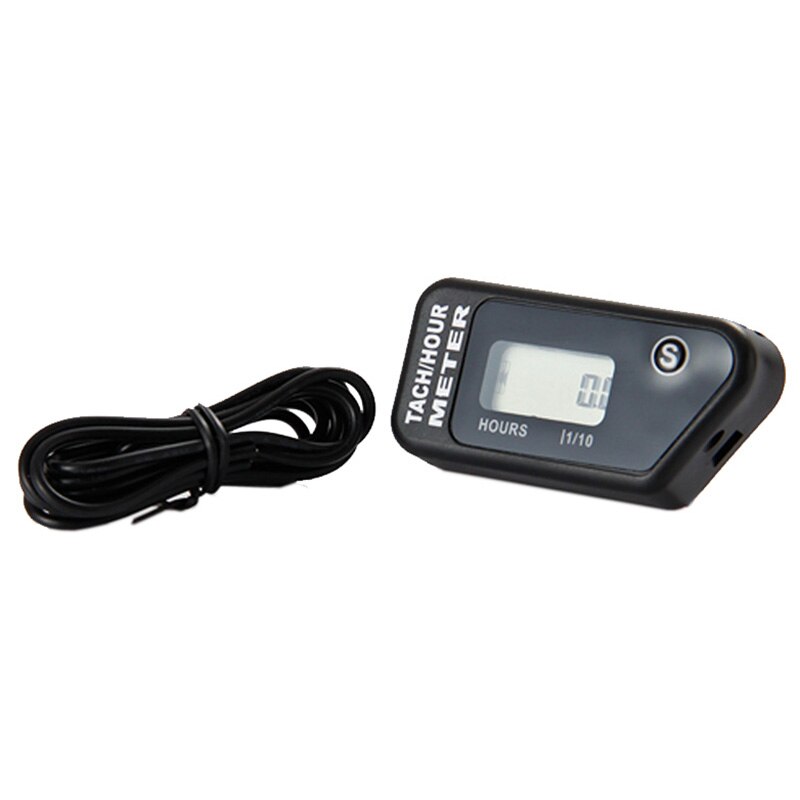 Rearmables hora medidor Digital tacómetro para Motor fuera de borda de césped Motocross motocicleta Marine motosierra foso moto Hm016R